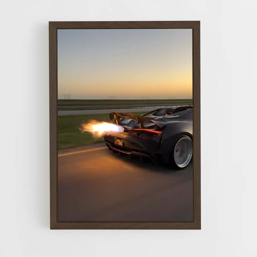 Poster captivant de l'arachnide – affiche Mclaren (vue 5)